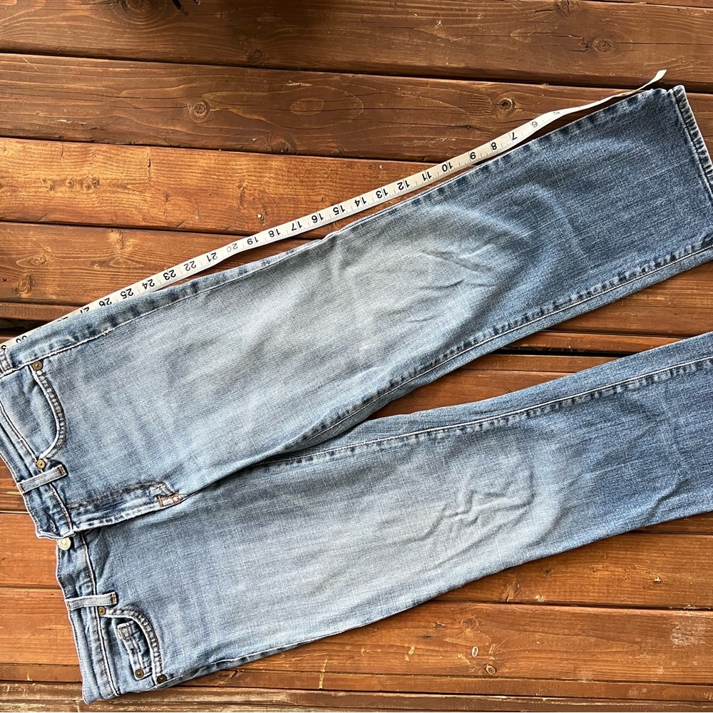 7 For All Mankind Blue Flare & Wide Leg Jeans
